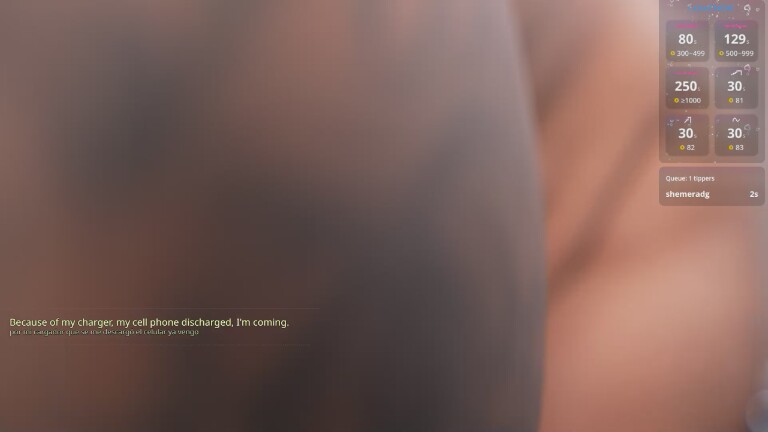 SheylaBakerr's Streamate show and profile